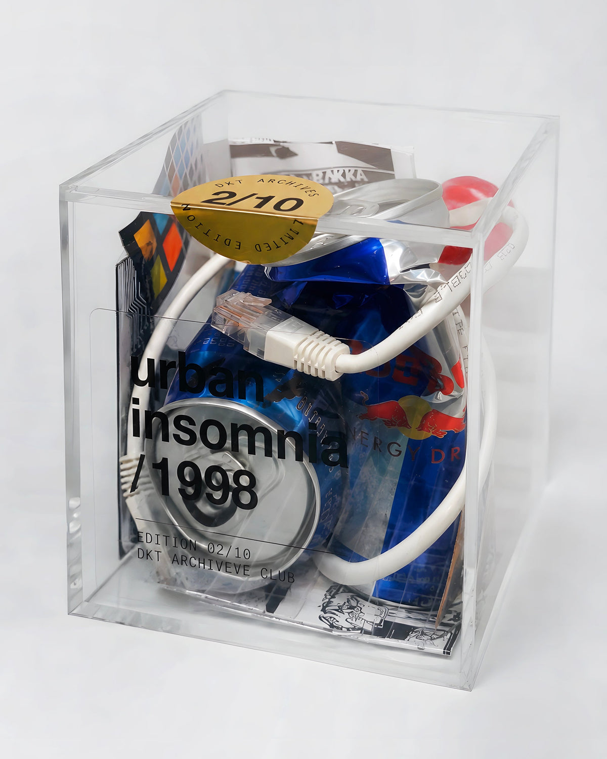 "Urban Insomnia" Sculpture /// Mixed Media Object