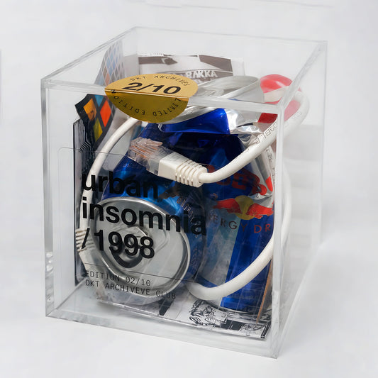"Urban Insomnia" Sculpture - Mixed Media Object