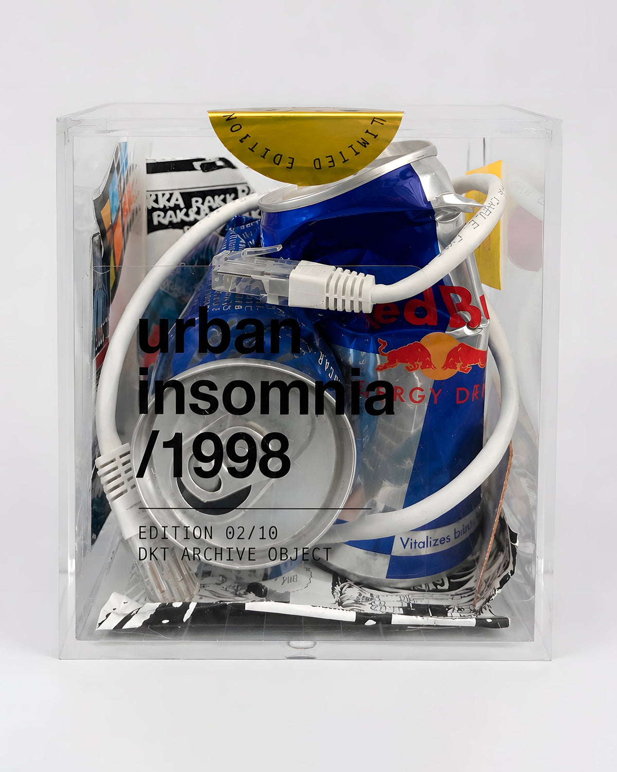 "Urban Insomnia" Sculpture /// Mixed Media Object