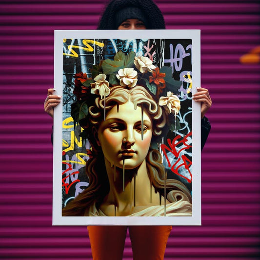 "Vandal Pietà" fine art print