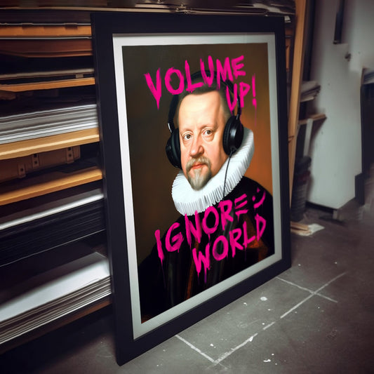"Volume Up" fine art print