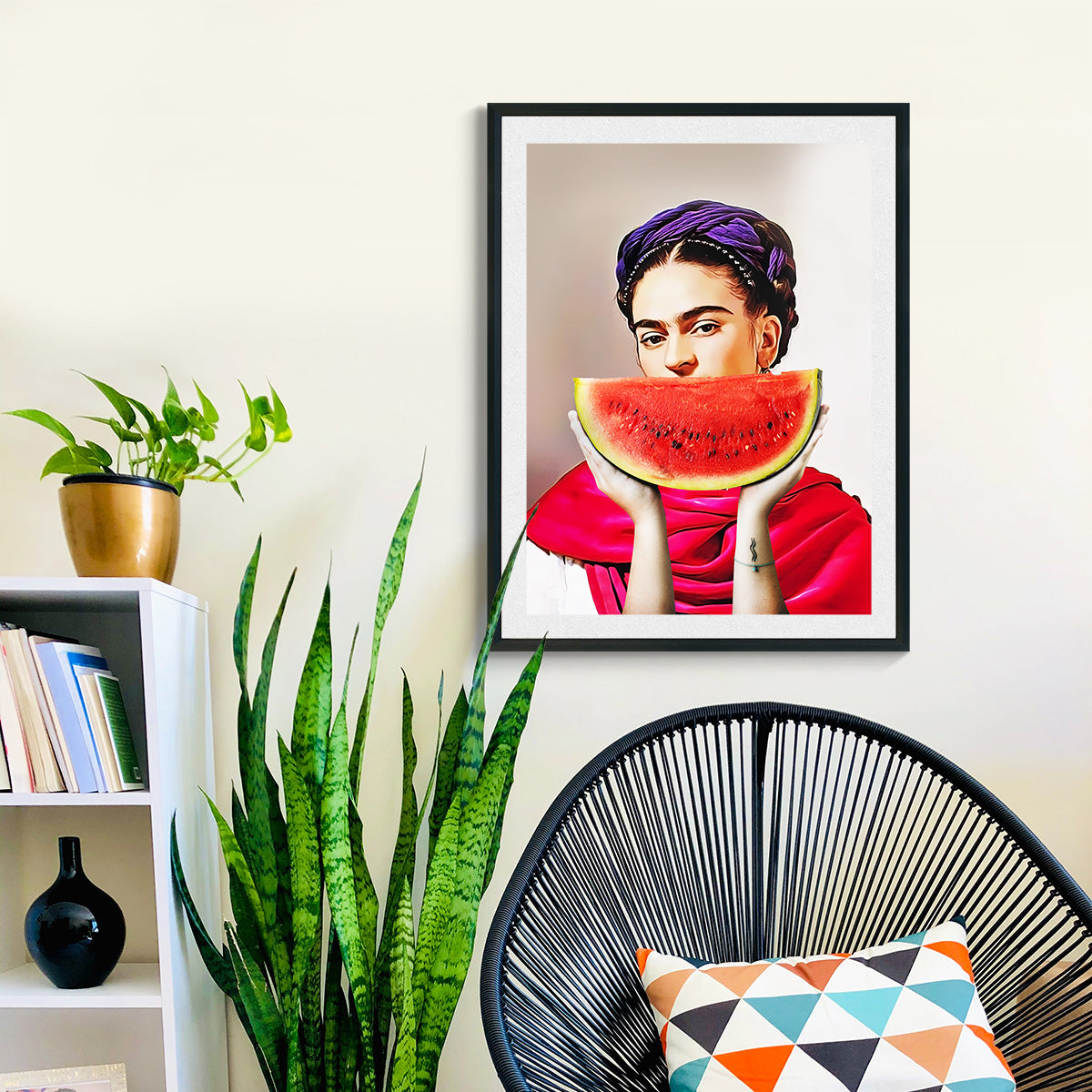 "Watermelon Frida" fine art print