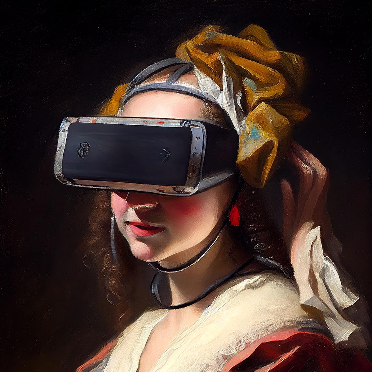 "VR Experience" canvas print