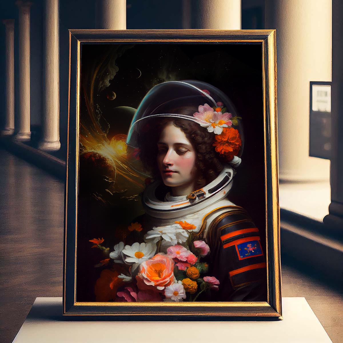 "Astronaut Beauty" LE art print