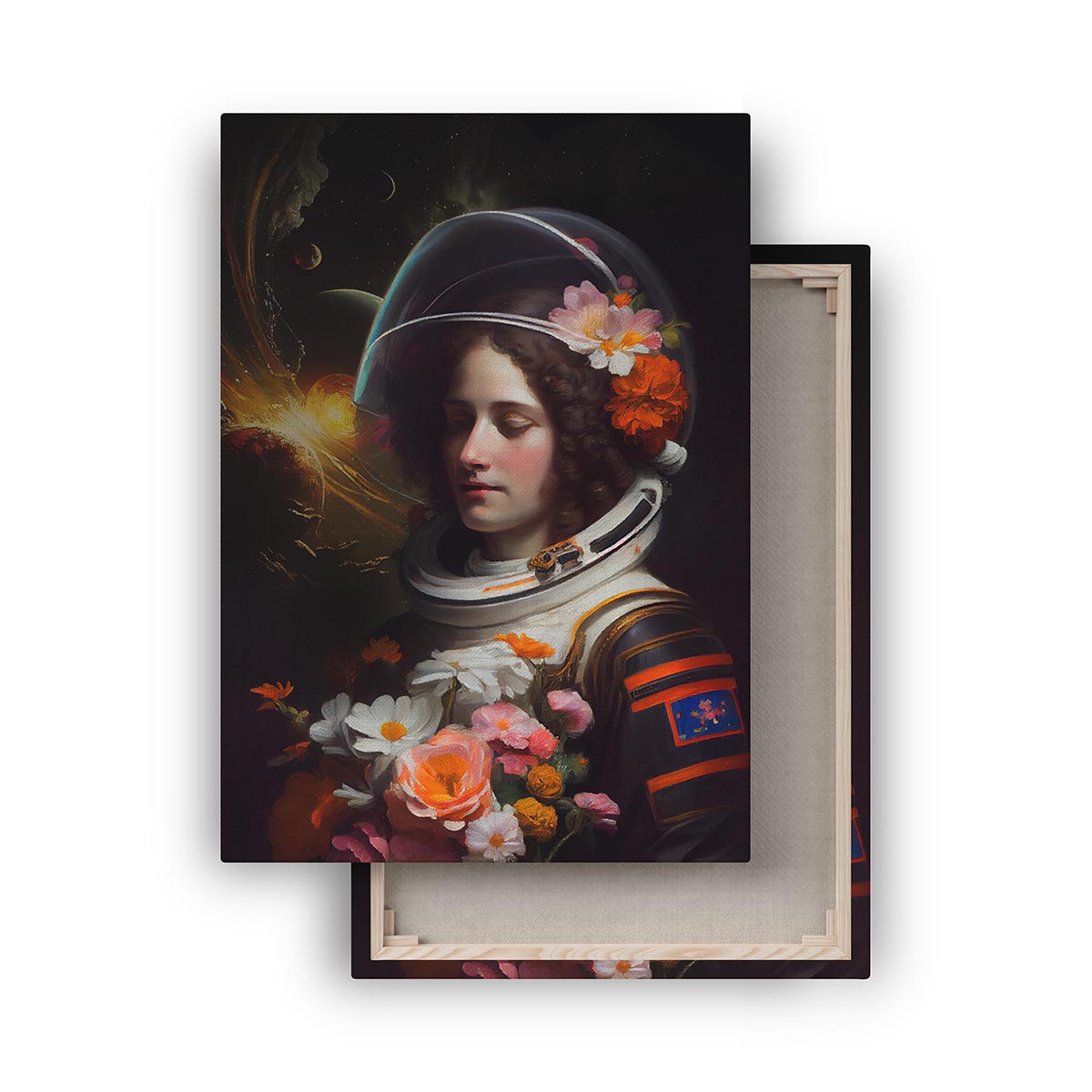 "Astronaut Beauty" canvas print