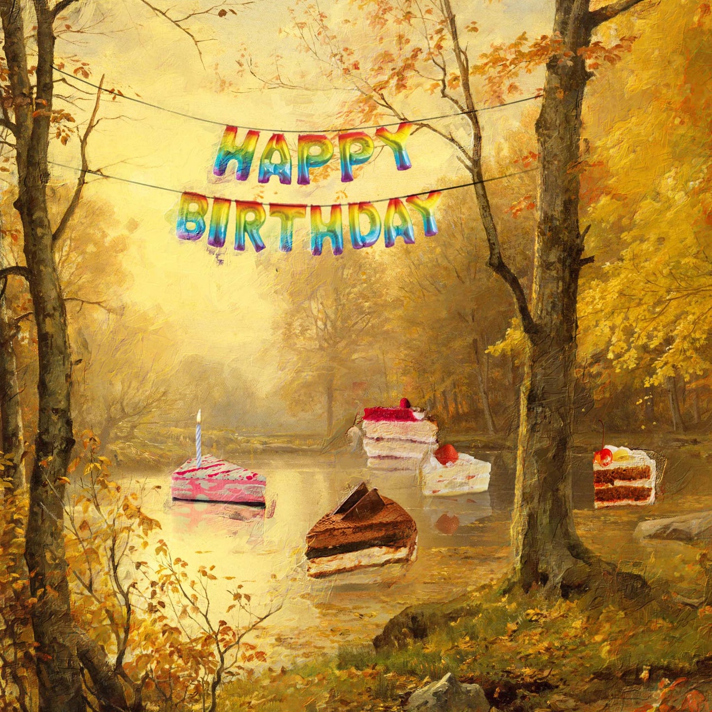 "Birthday Cakes" fine art print