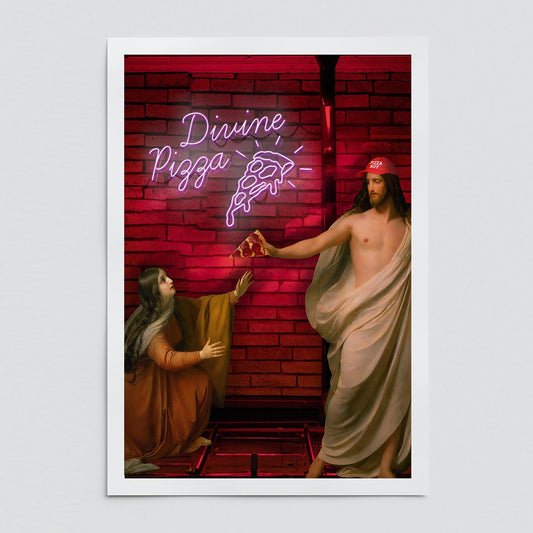 "Divine Pizza" fine art print