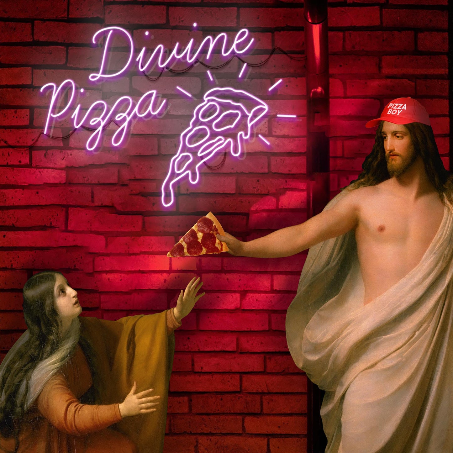 "Divine Pizza" fine art print