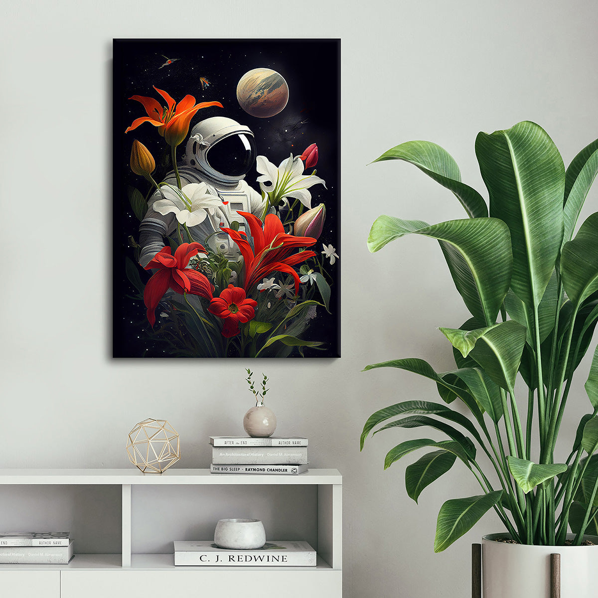 "Faraway Botanic Space #1" canvas print