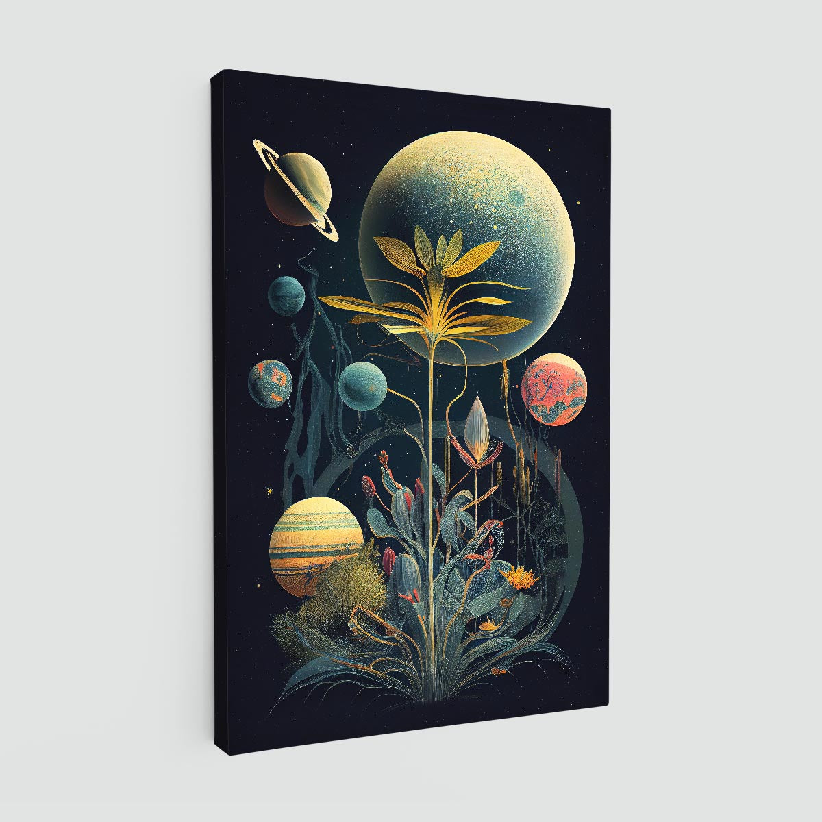 "Faraway Botanic Space #4" canvas print
