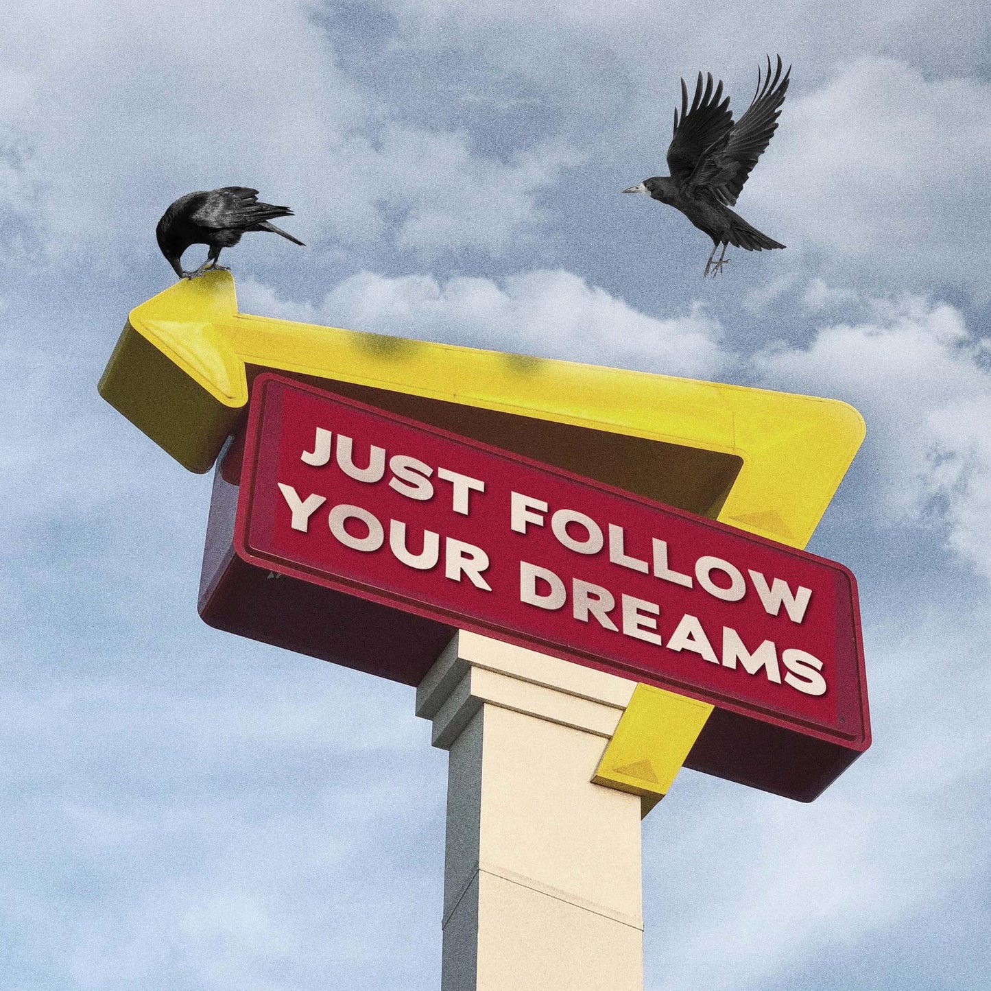 "Follow Your Dreams" canvas print
