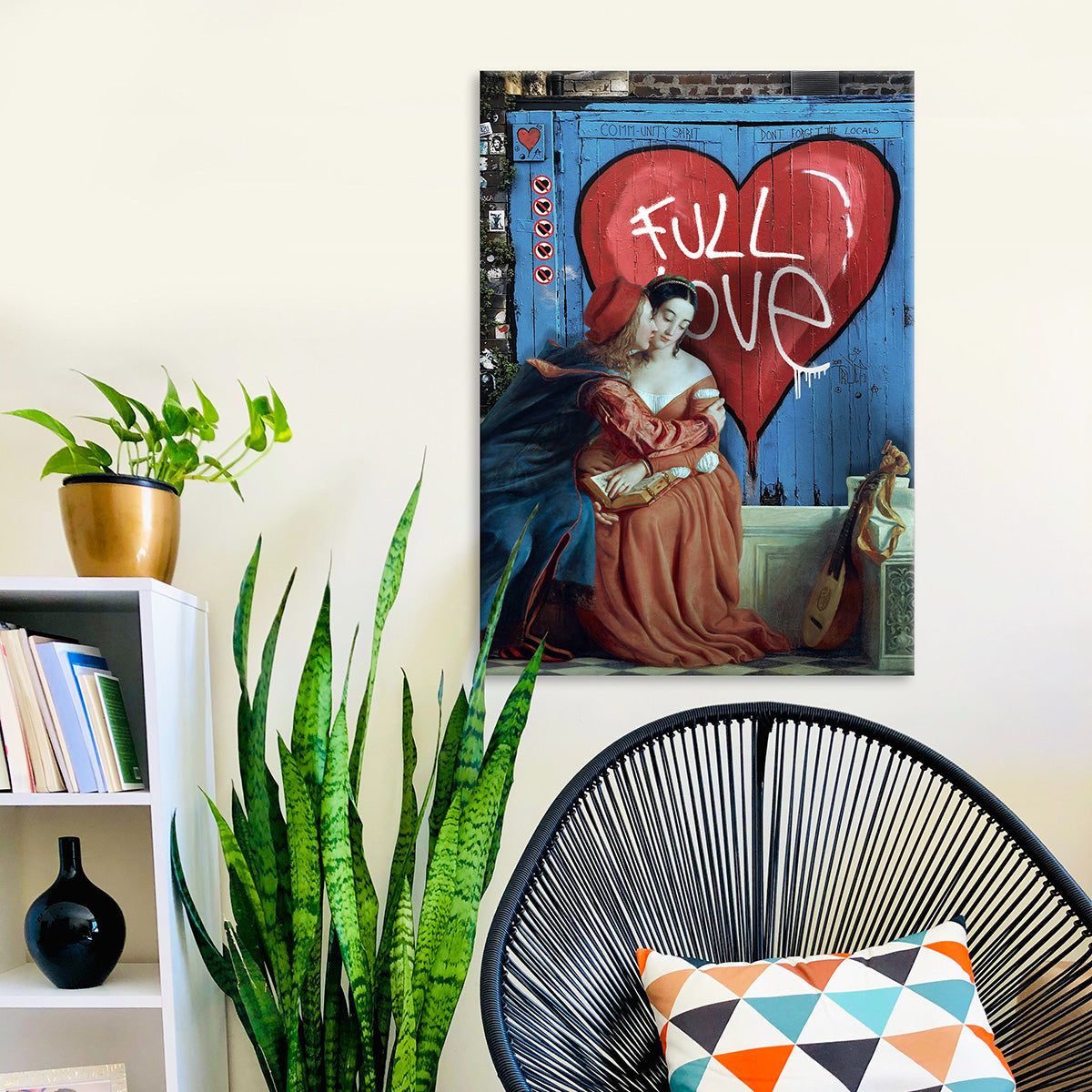 "Full Love" canvas print