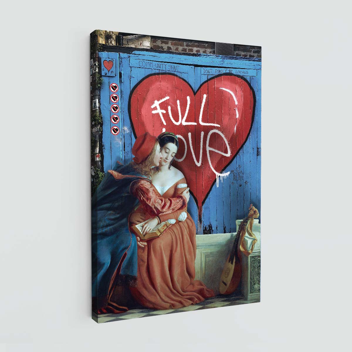 "Full Love" canvas print