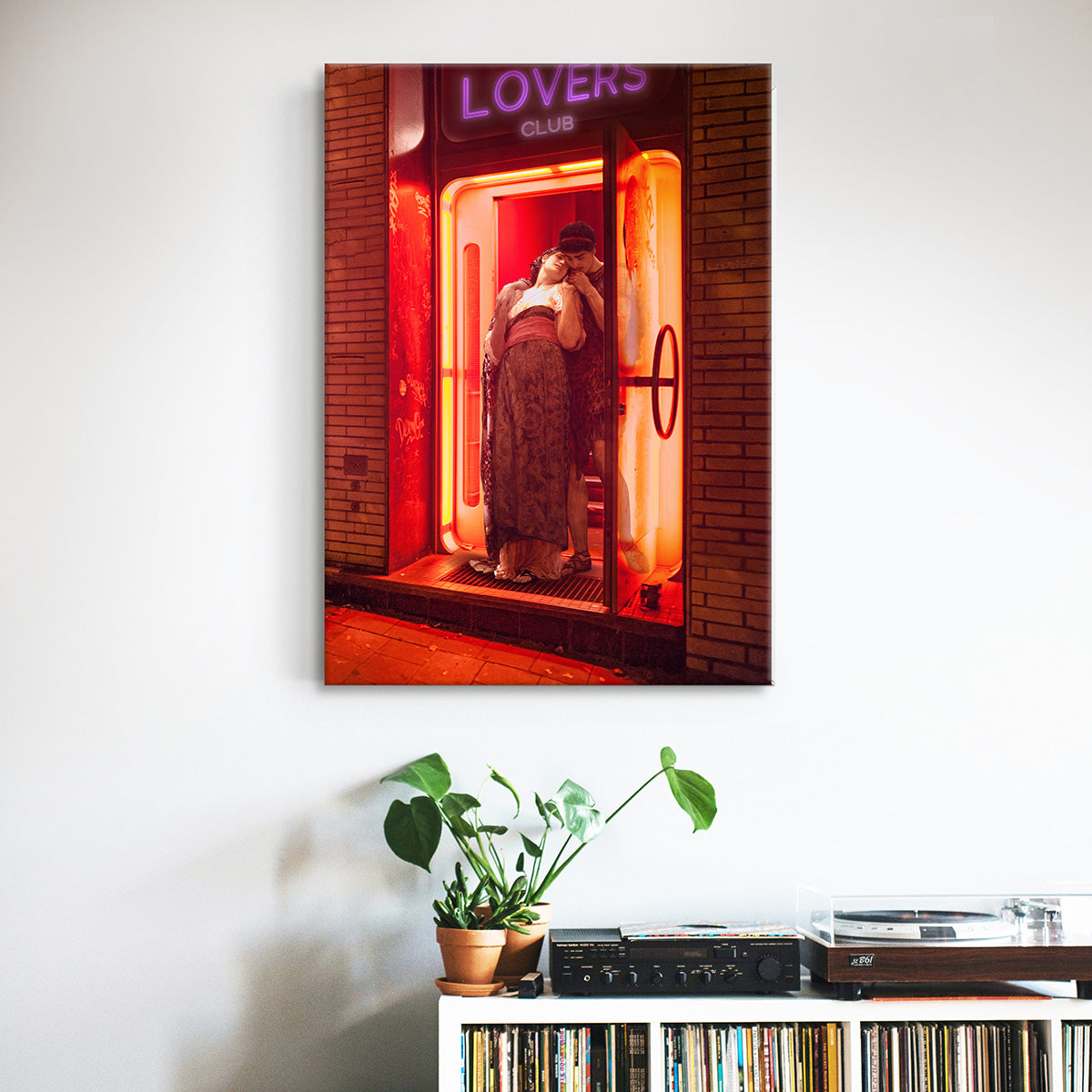 "Lovers Club" canvas print