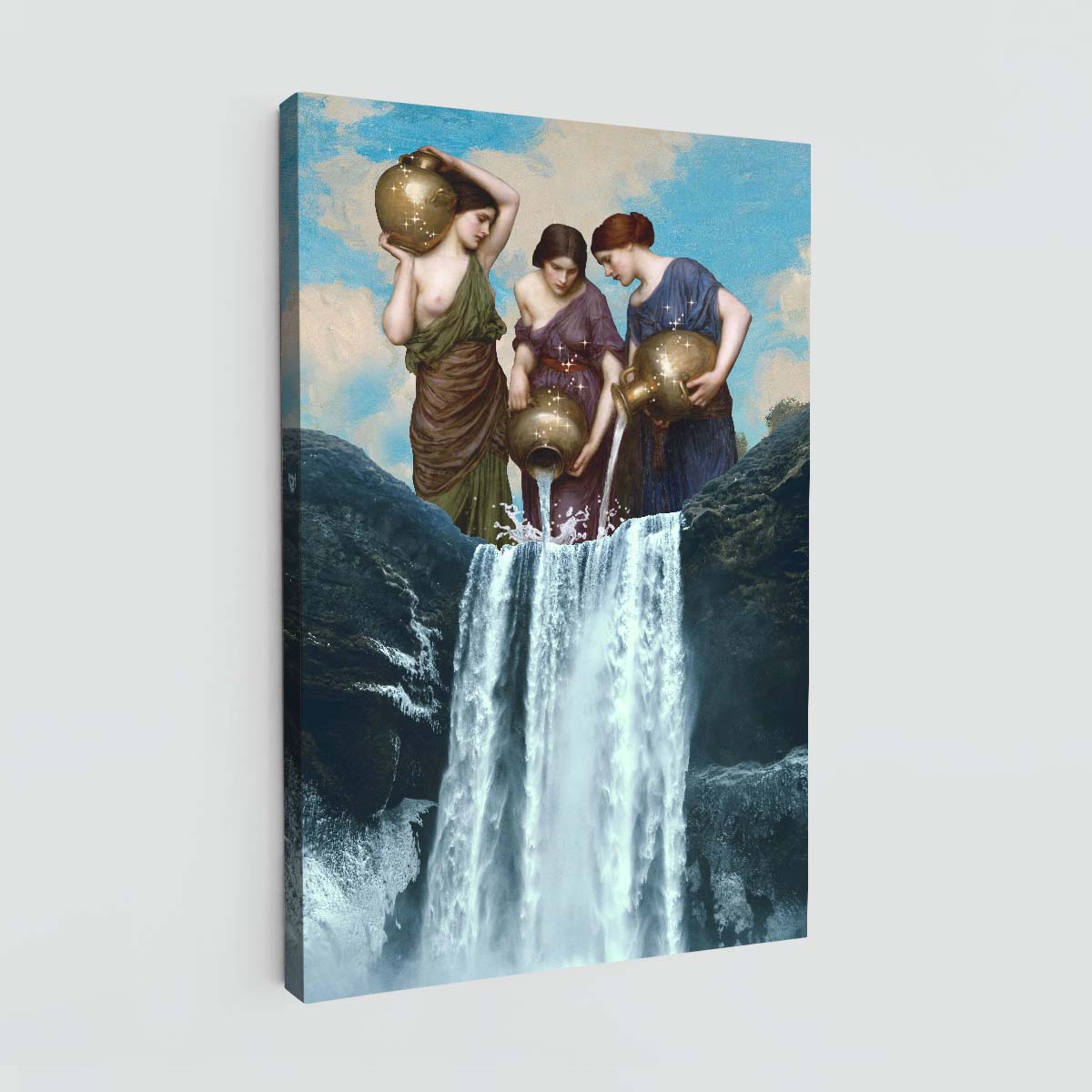 "Magic Waterfall" canvas print