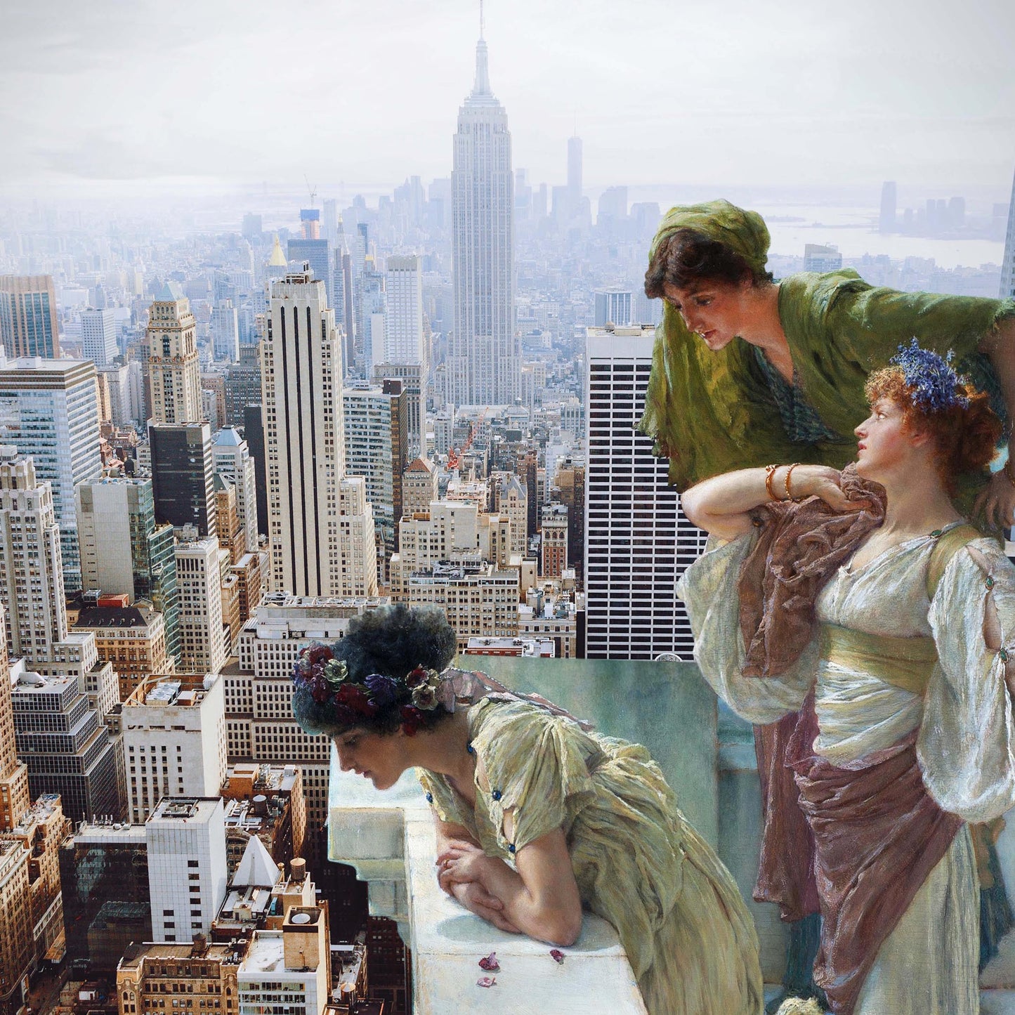 "Manhattan View" canvas print