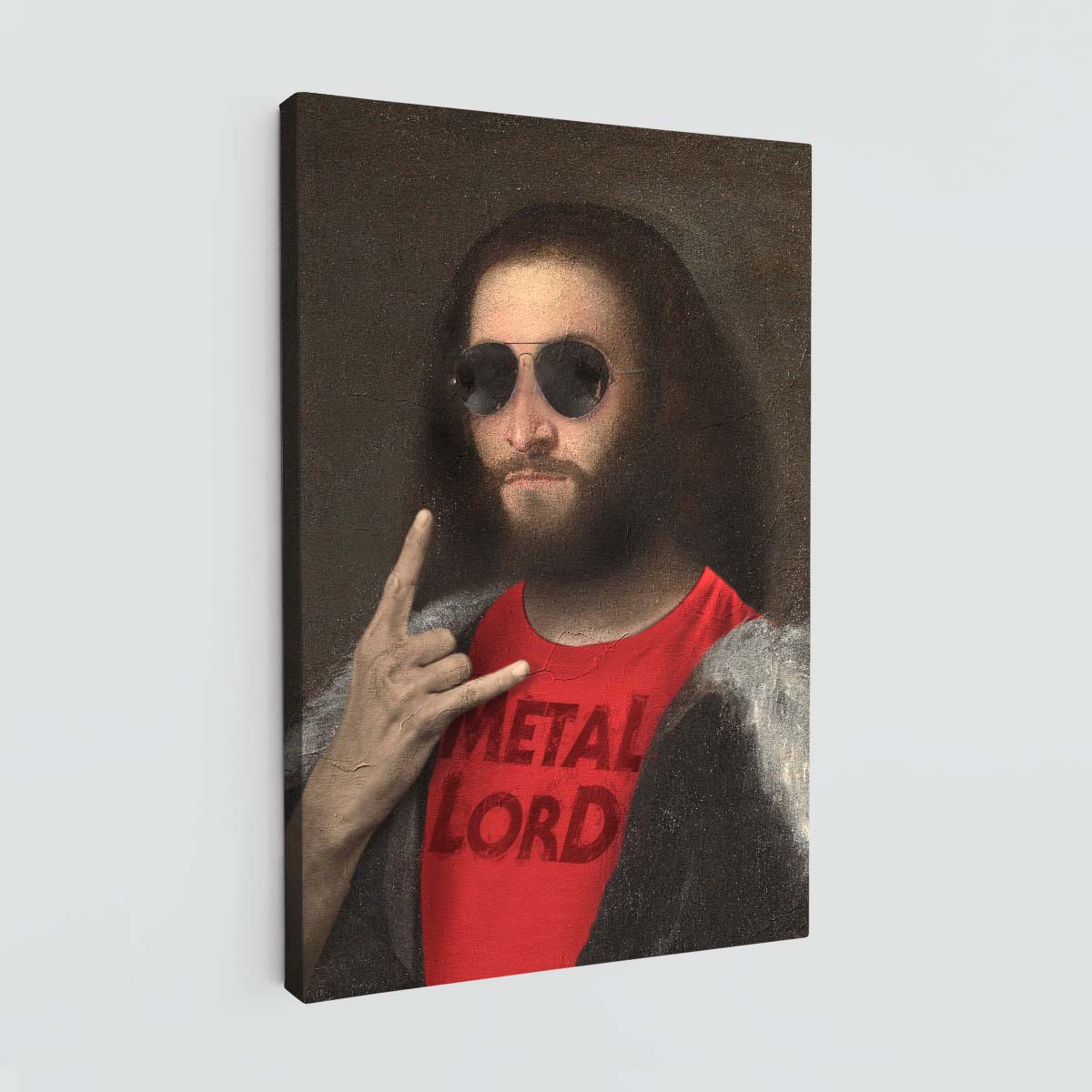 "Metal Lord" canvas print