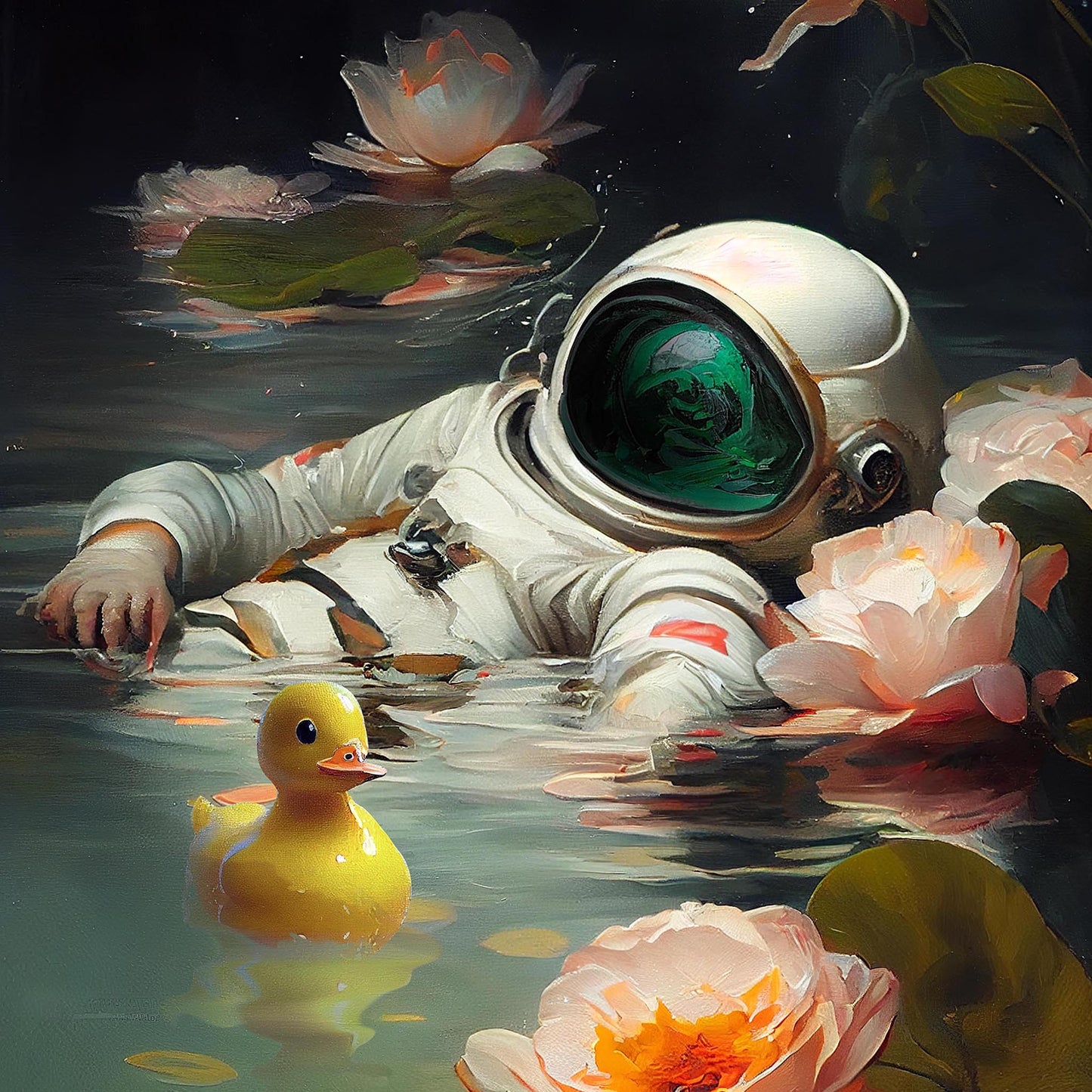 "My Space Siesta" canvas print