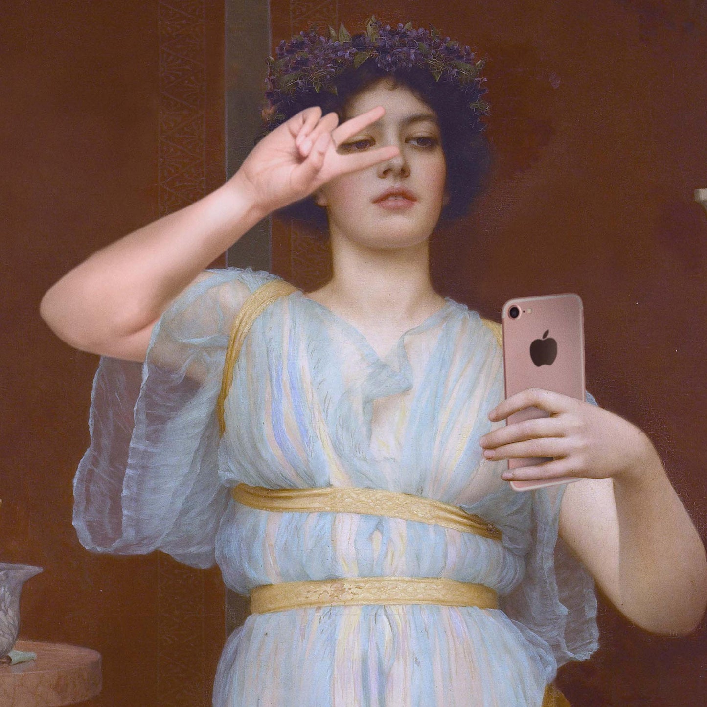 "Selfie Diva" fine art print