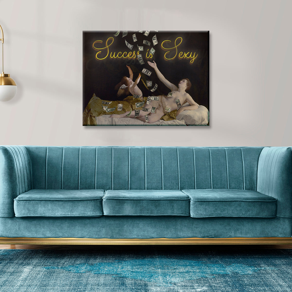 "Success is Sexy" canvas print