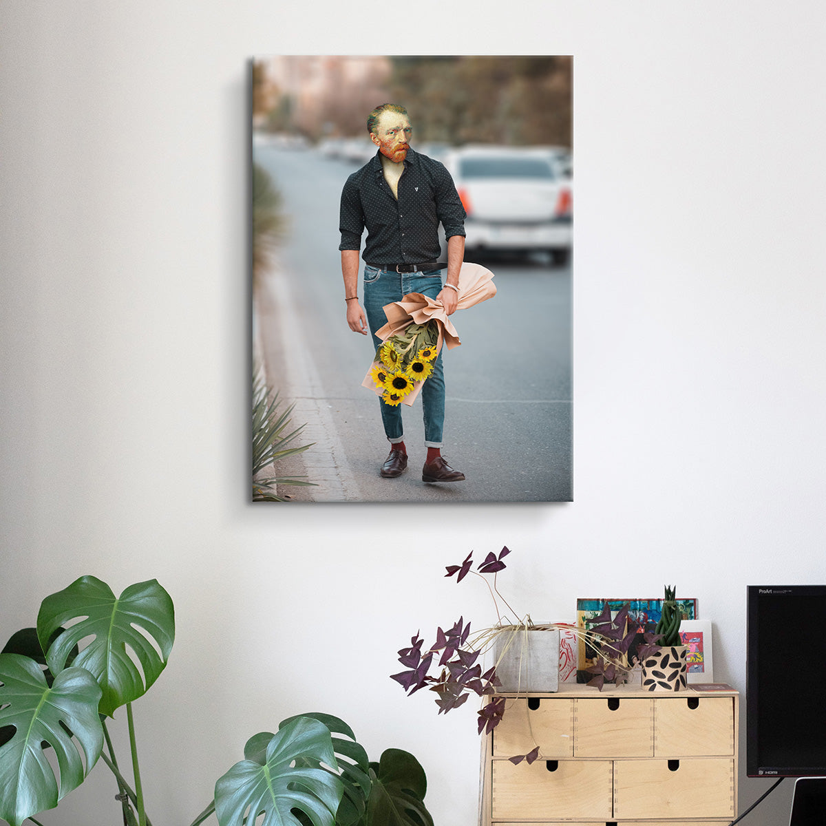 "The First Date" canvas print