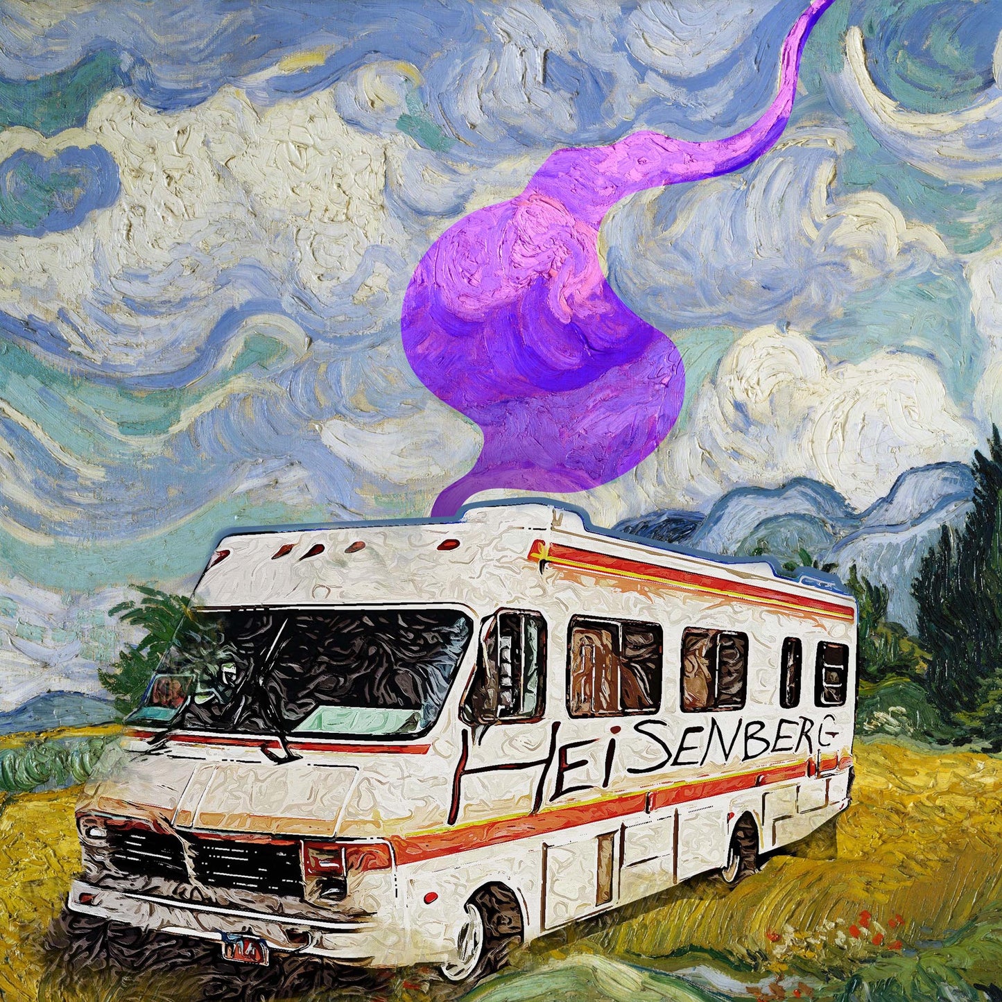 "The Impressionist Caravan" canvas print