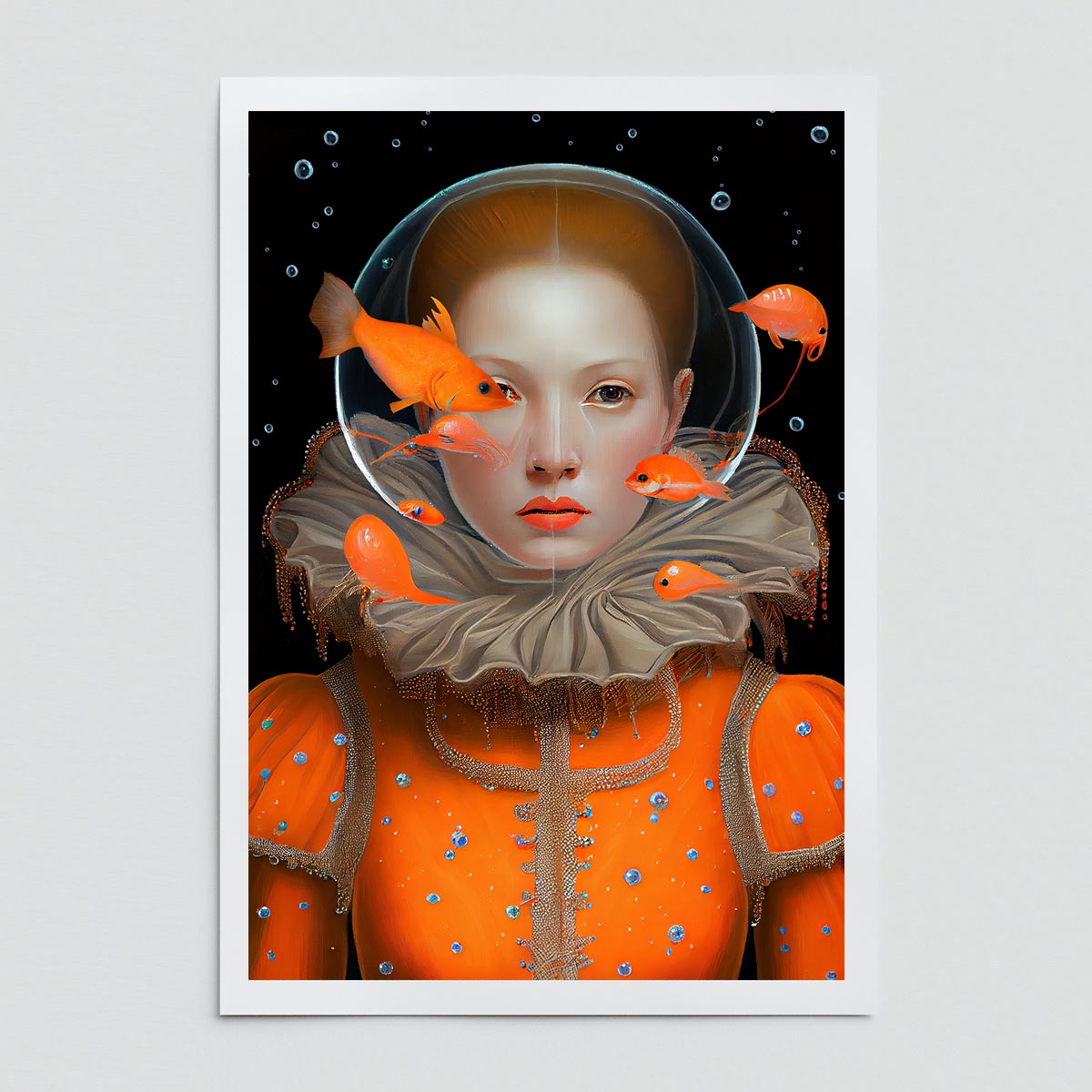"The Princess Of Deep Sea" LE art print