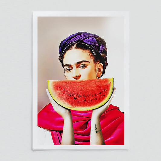 "Watermelon Frida" fine art print